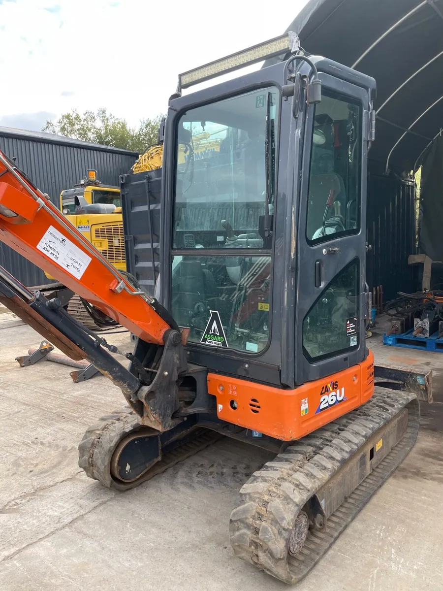 2020 hitachi zaxis 26U - Image 1