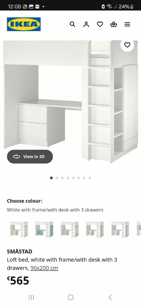 Loft bed - Image 2