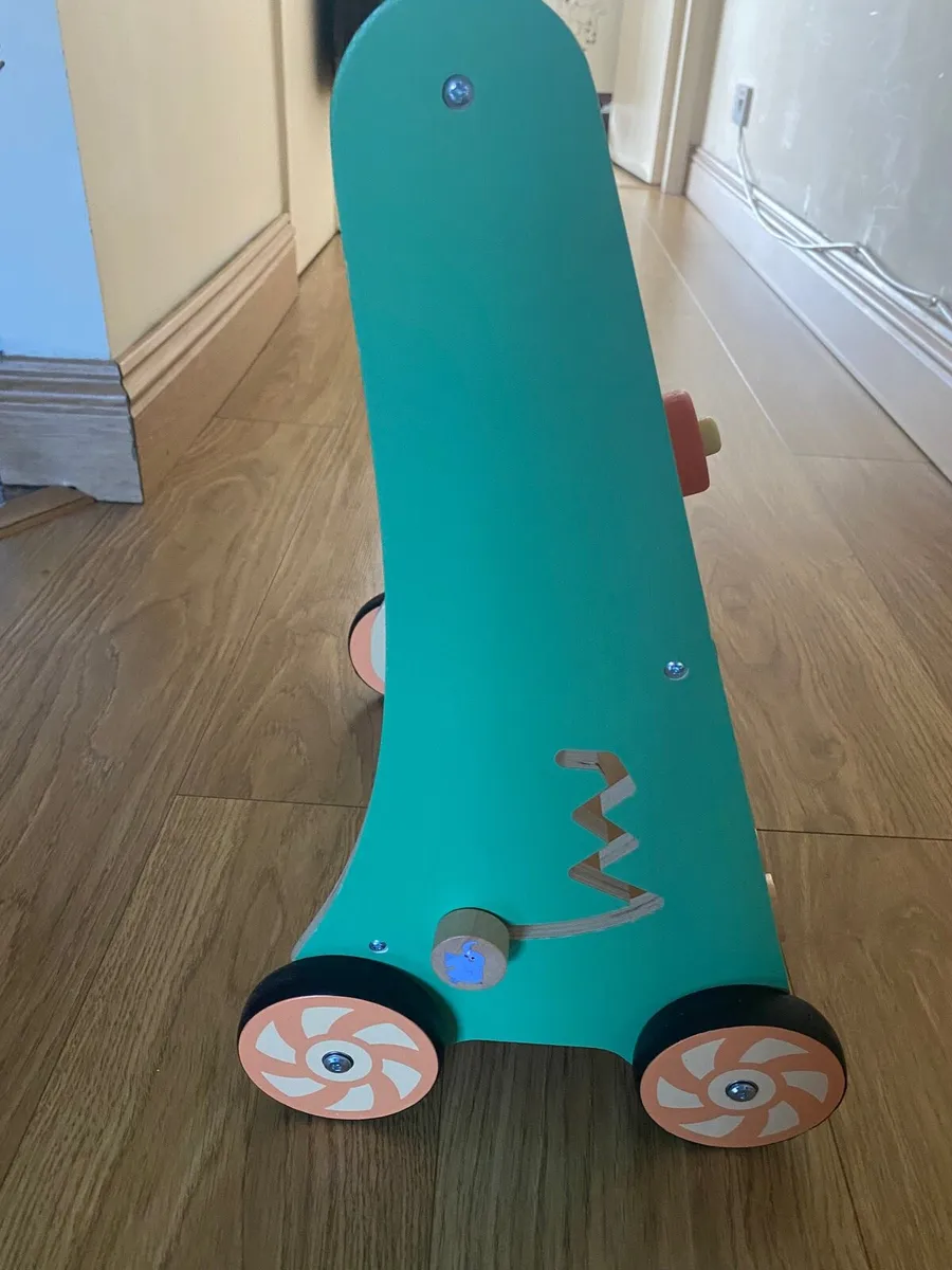 Wooden Activity Baby Walker - Image 3
