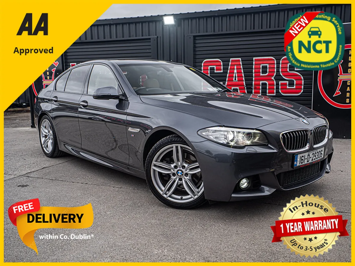 2016 BMW 520d M-Sport/Virtual Display/1yr warranty - Image 1