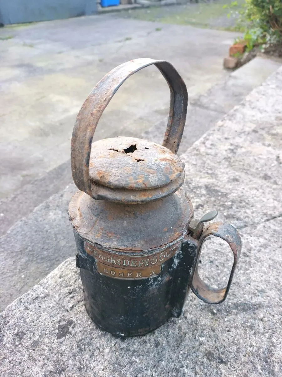 Old Railway Lamp - Image 1