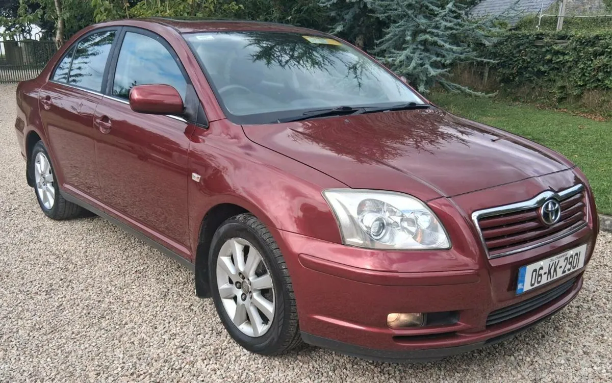 06 Avensis 1.6 VVTi 276 km 2 owners NCT 08/26 - Image 1