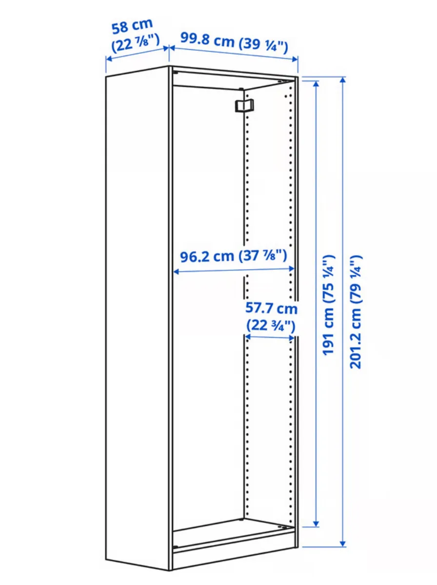 Two IKEA PAX Wardrobes - FREE - Image 4