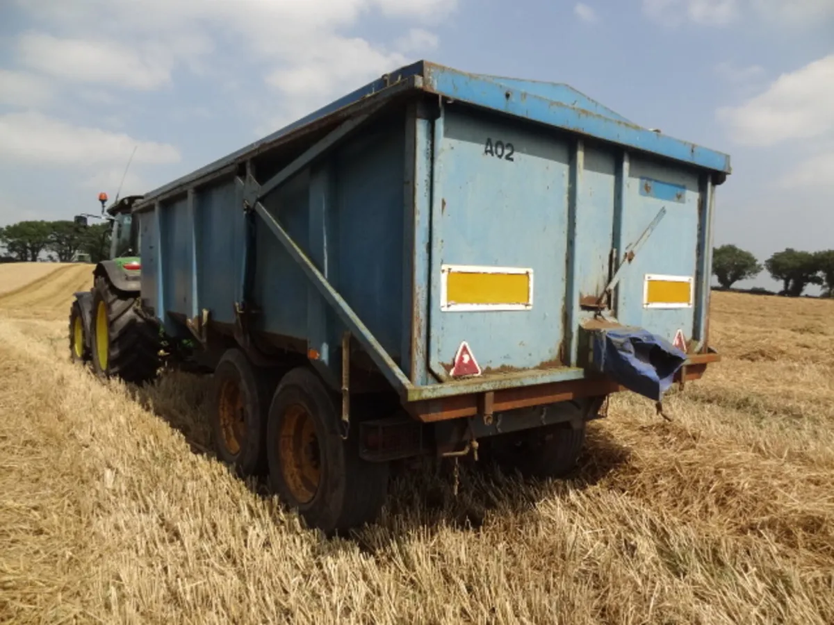 GT Bunning 12 Ton Tipping Grain Trailer - Image 4