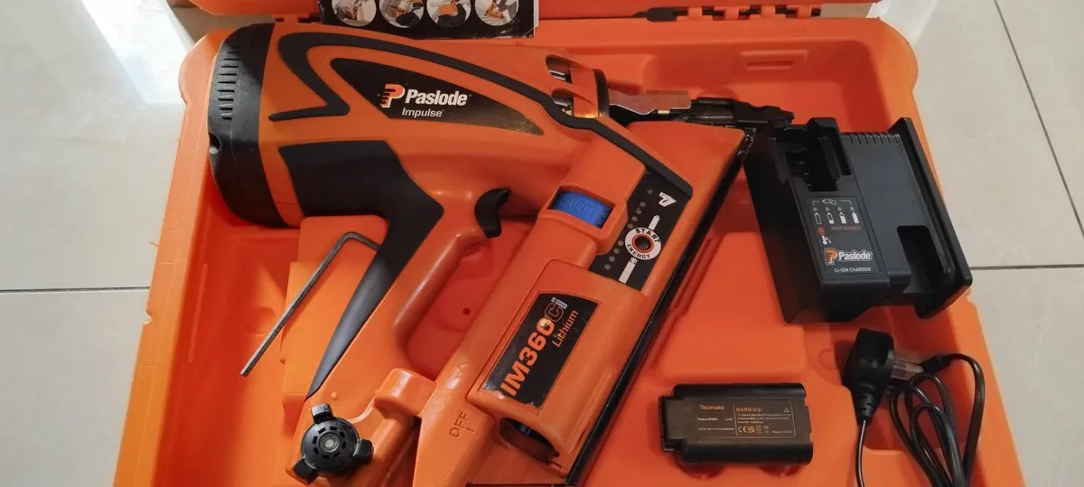 *Paslode IM360CI 1st Fix Nail Gun "Fully Serviced* - Image 1