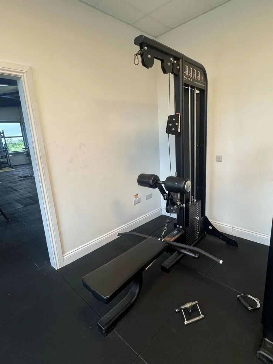 Lat Pulldown & Low Row Combo Machine