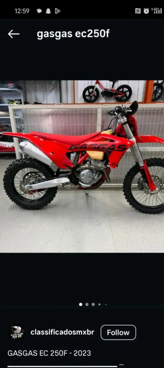 WANTED: KTM, gas gas, Husqvarna 4 stroke