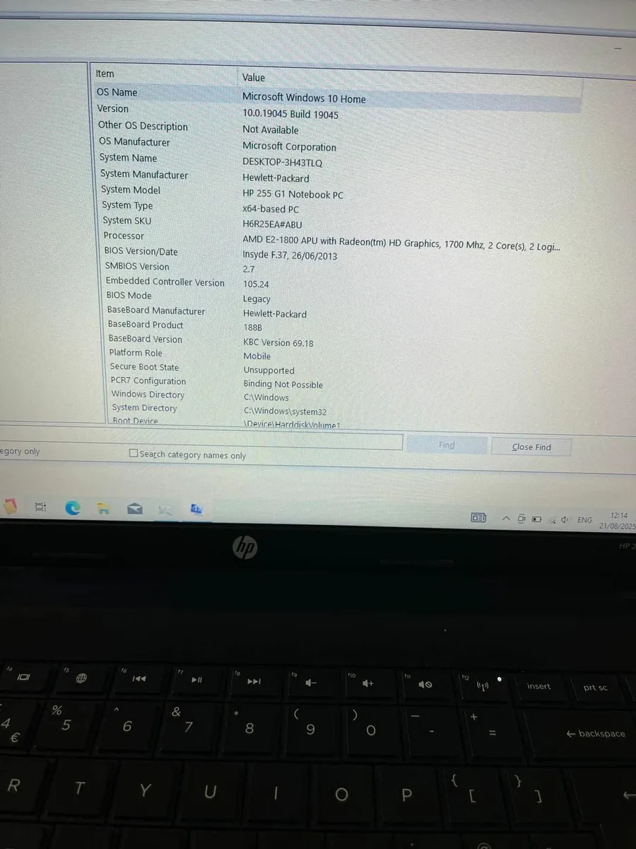 Laptop HP 255 G1 Notebook PC - Image 3