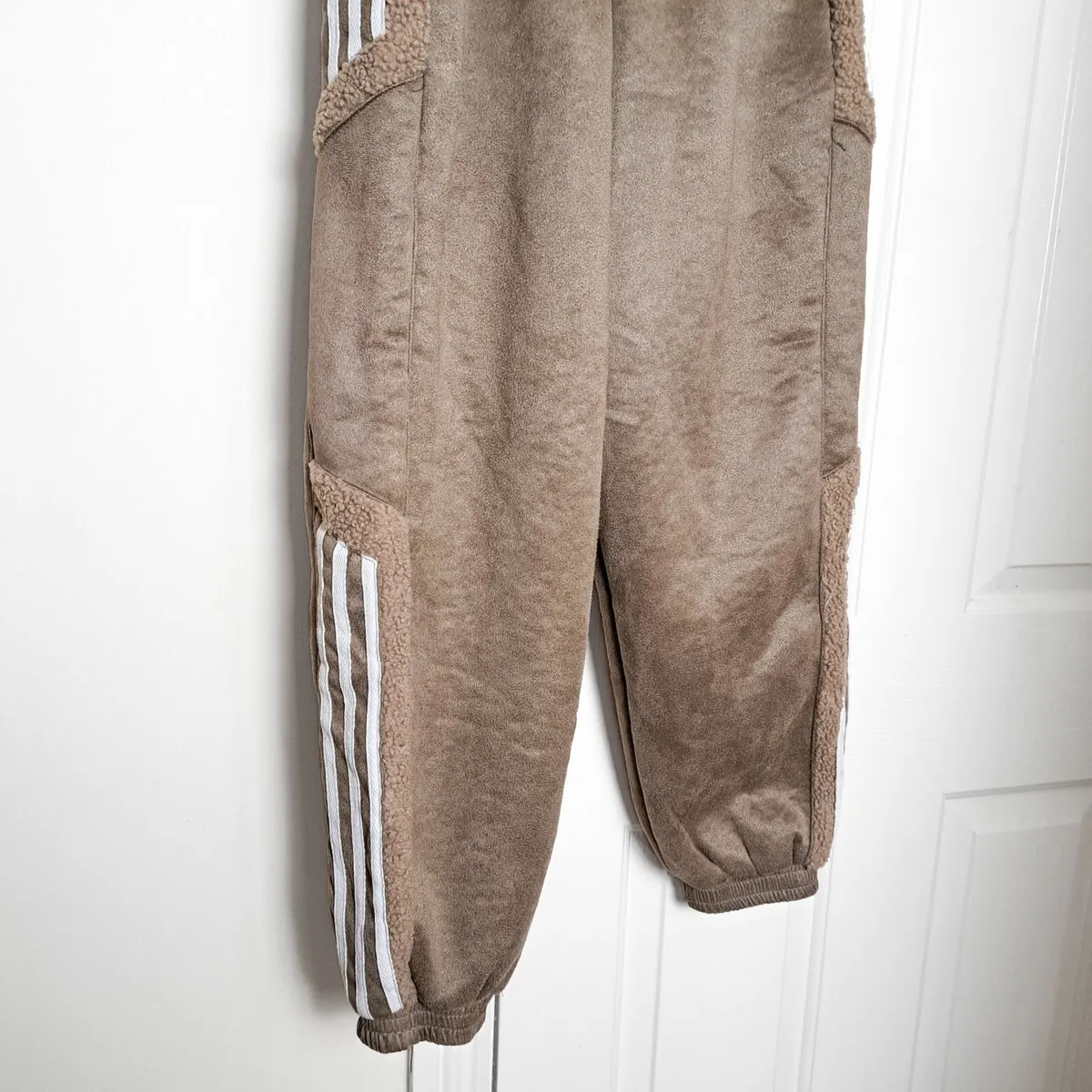 Brown Sherpa Sweatpants Joggers Boys 8-9 years - Image 3
