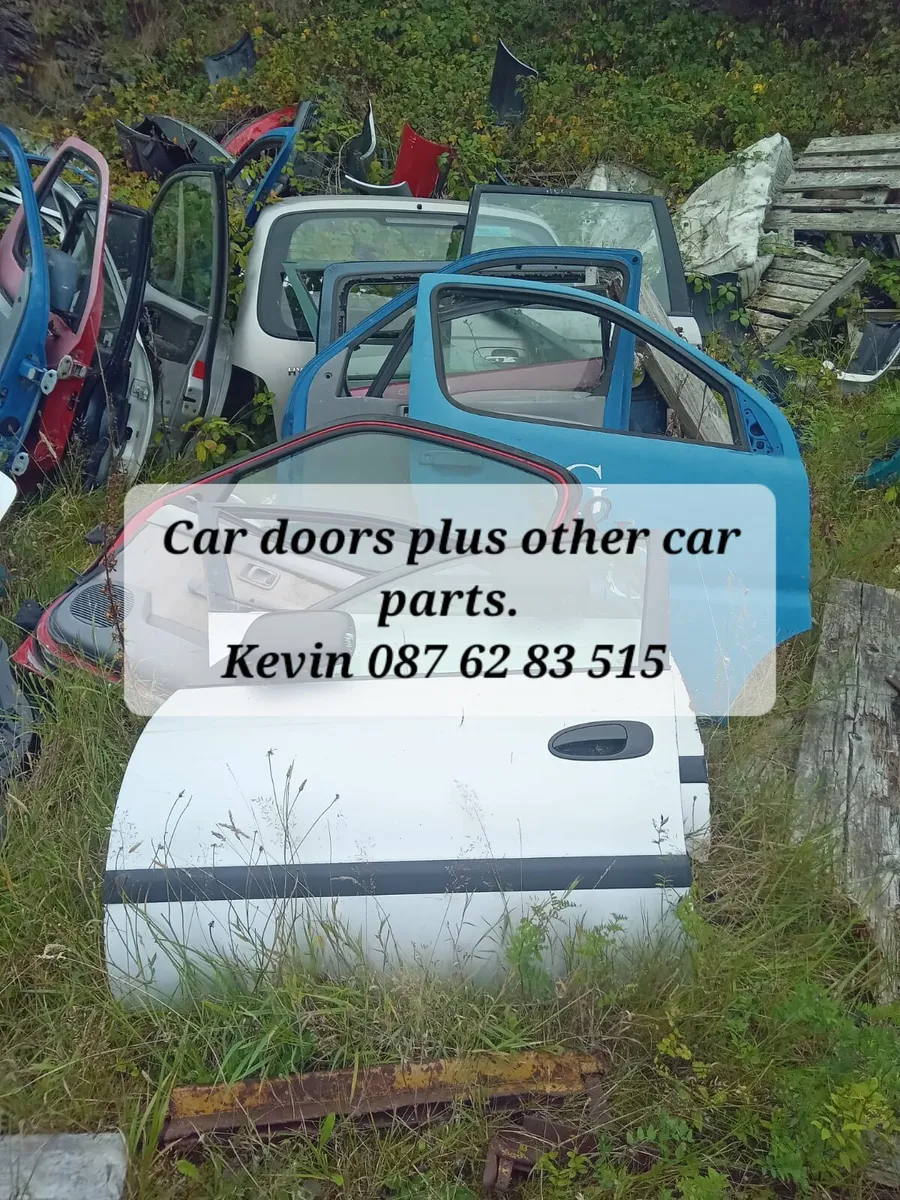 Car doors and other car parts for sale - Image 1