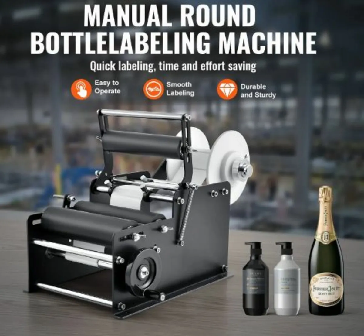 Manual Round Labeling Machine - Image 2