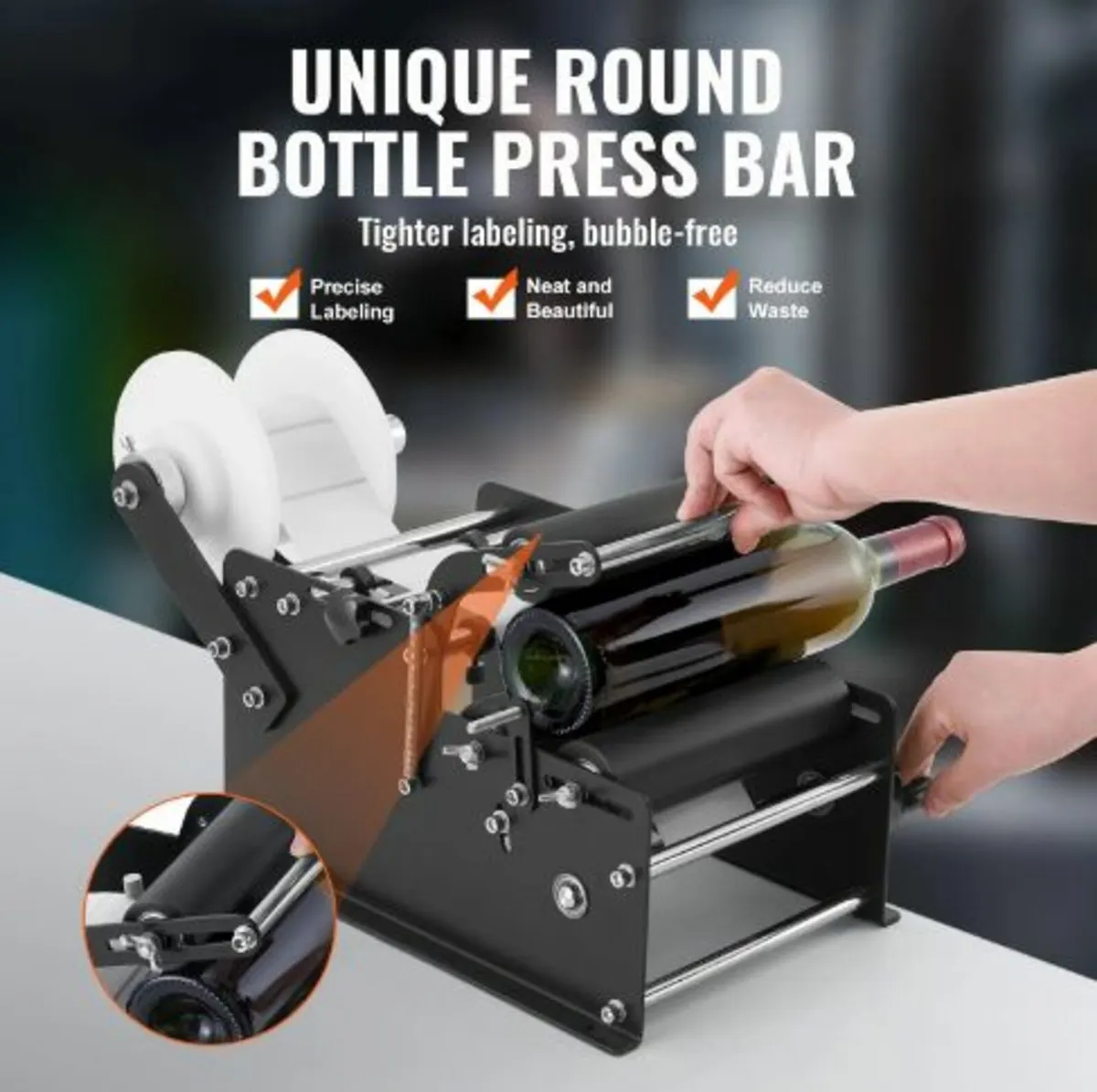 Manual Round Labeling Machine - Image 3