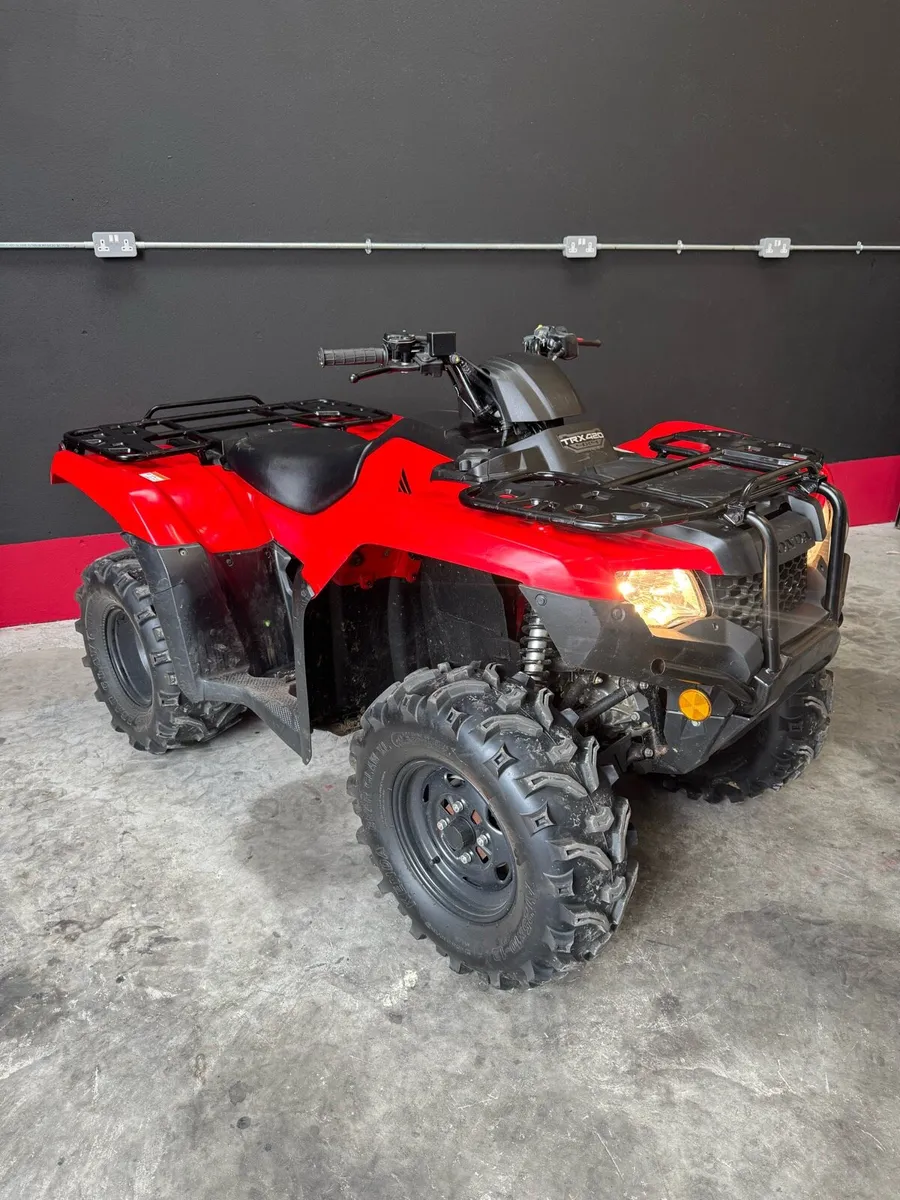 🔴2022 Honda TRX 420 FM - 490hrs🔴 - Image 1