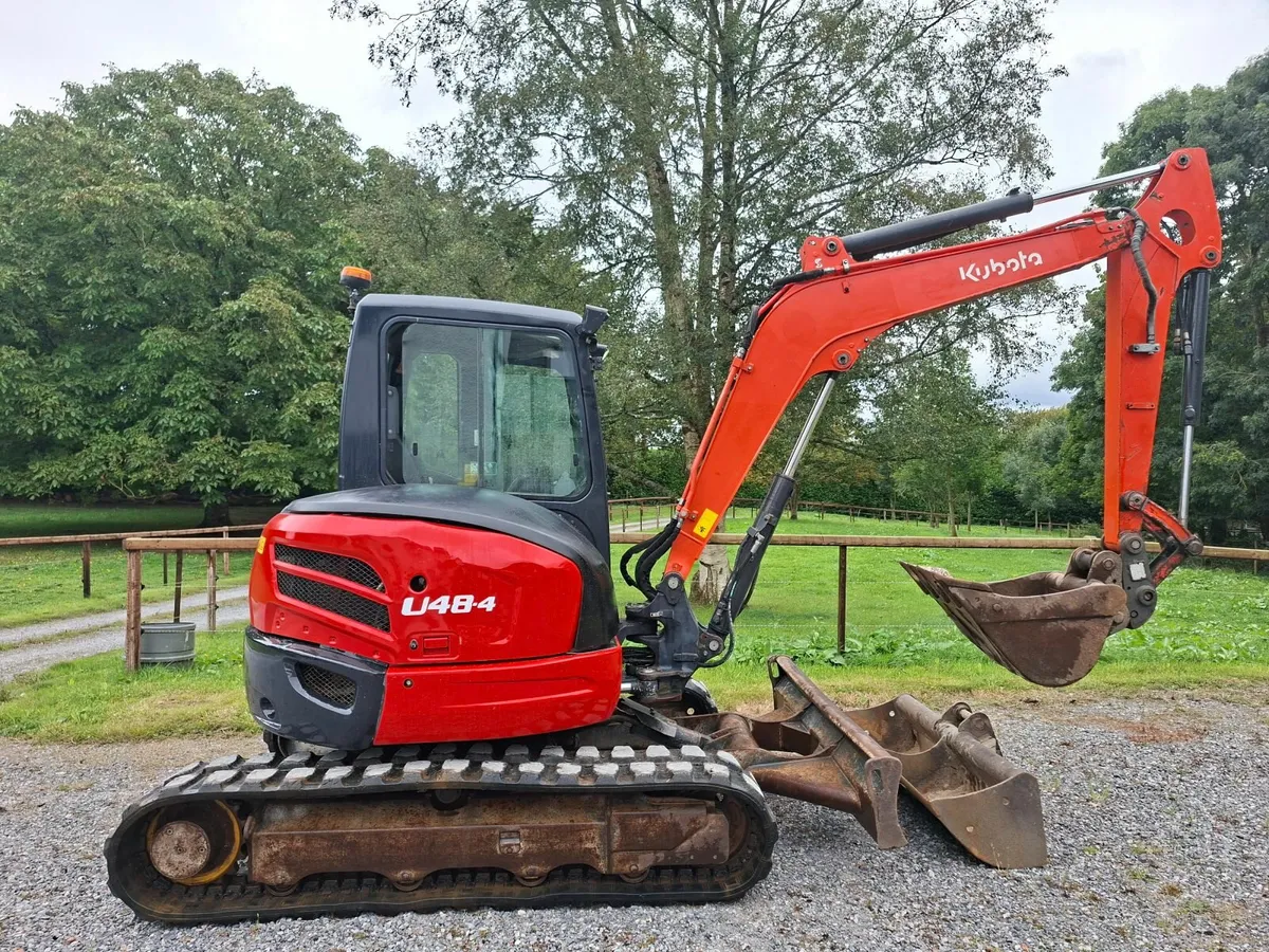 Kubota u48- 4 Mini Digger - Image 2
