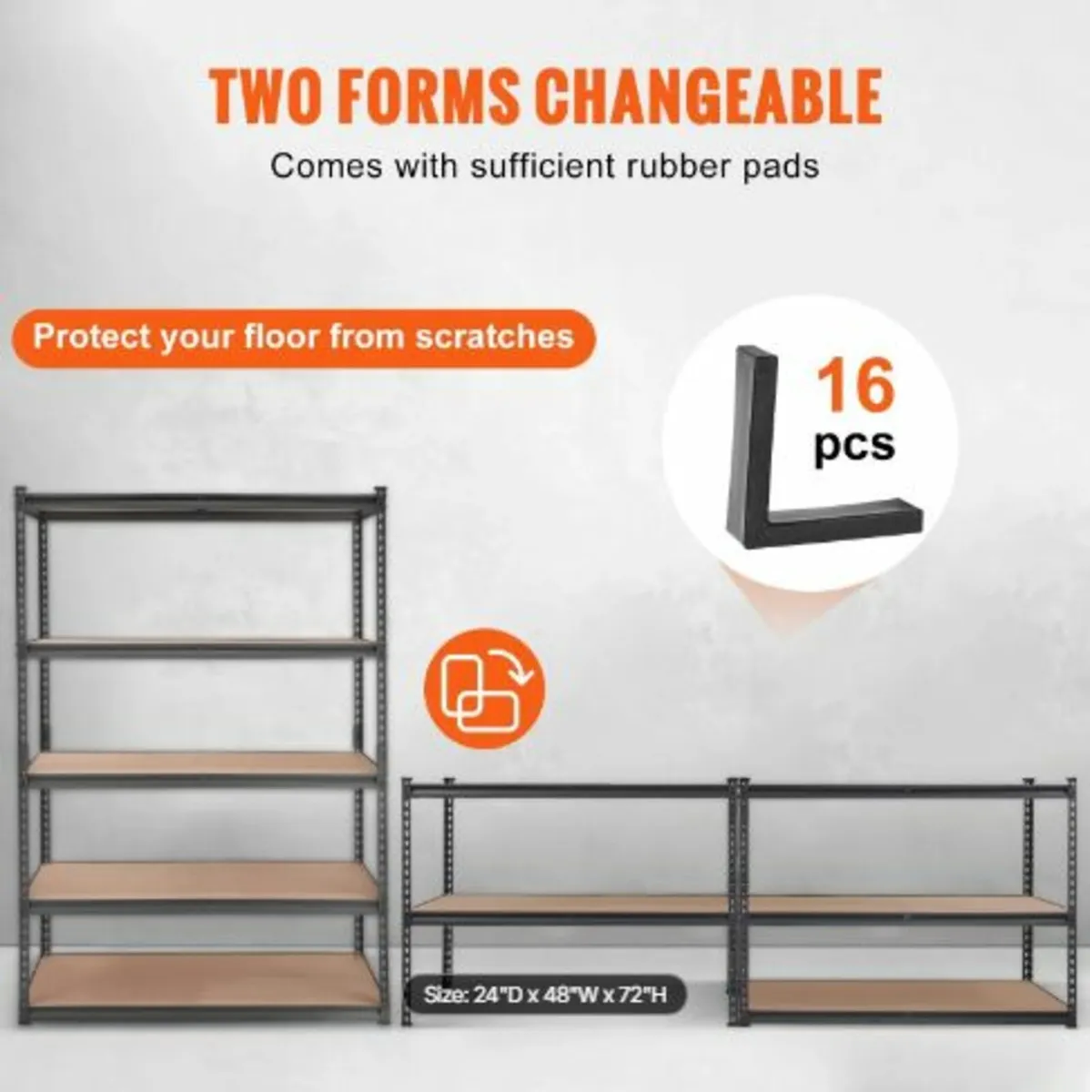 Storage Shelving Unit Garage - Image 4