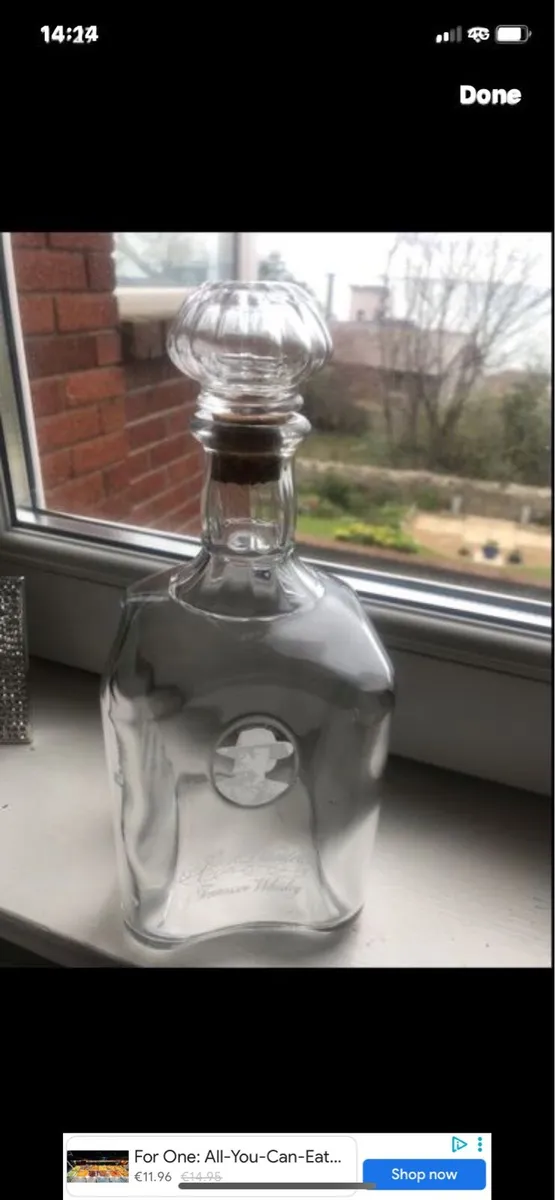 Rare Jack Daniel’s 125th Anniversary Decanter - Image 1