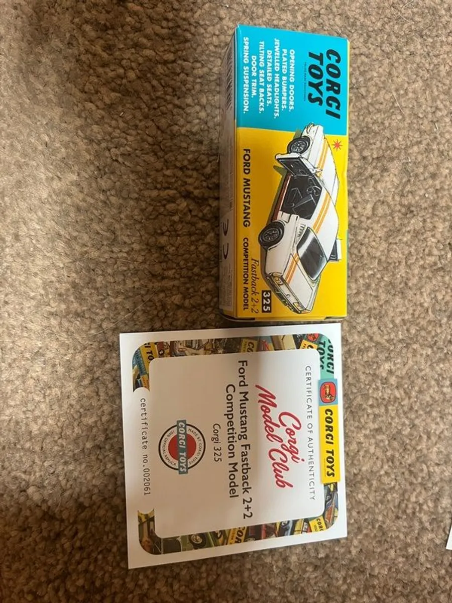 Corgi Collectors Club Certified diecast Collection - Image 1