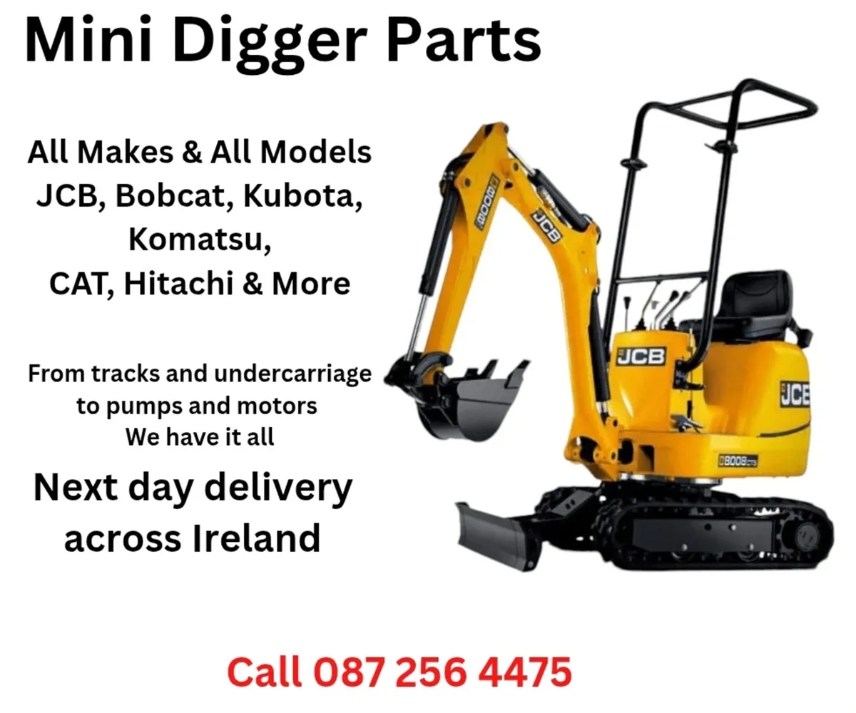 Mini digger parts - Image 1