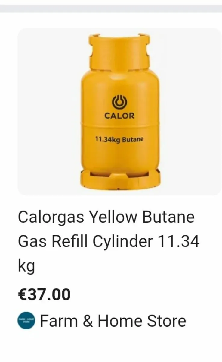 Gas cylinder full - Image 1