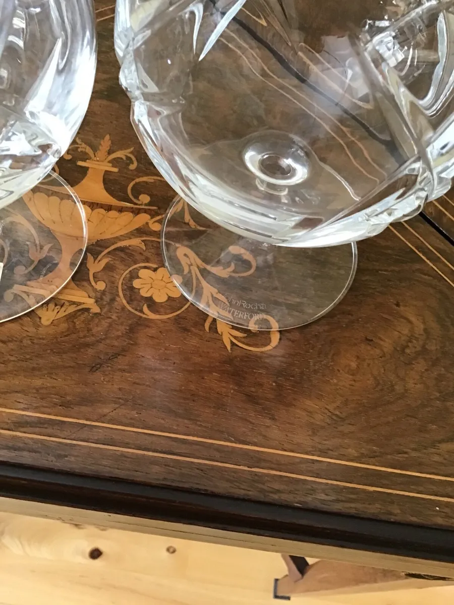 Two John Rocha Signature Brandy Glasses - Image 2