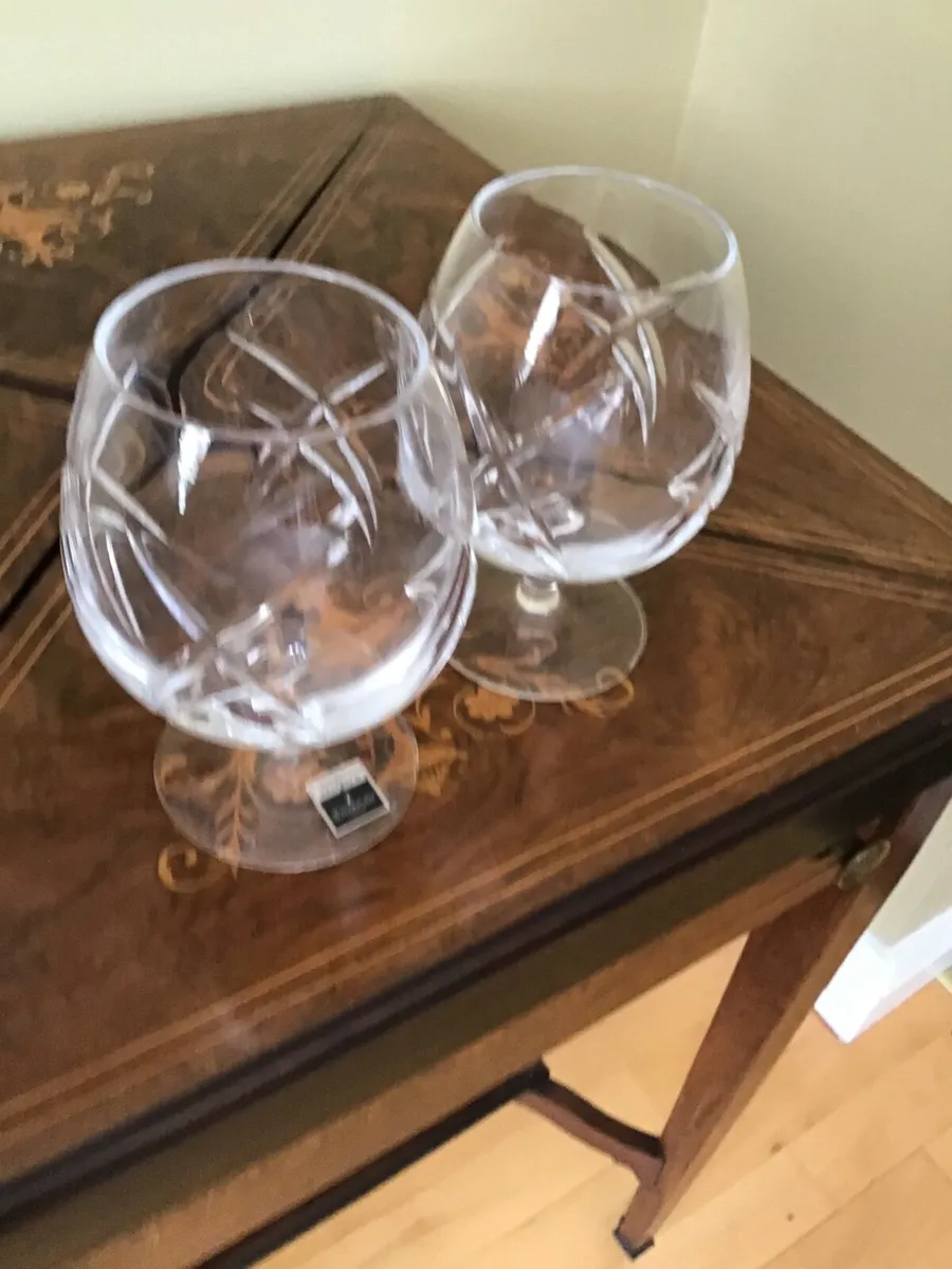 Two John Rocha Signature Brandy Glasses - Image 3