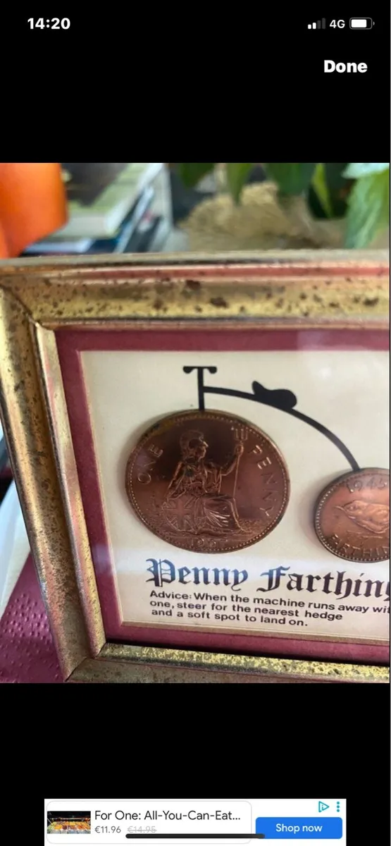 Vintage Penny Farthing Display - Image 4