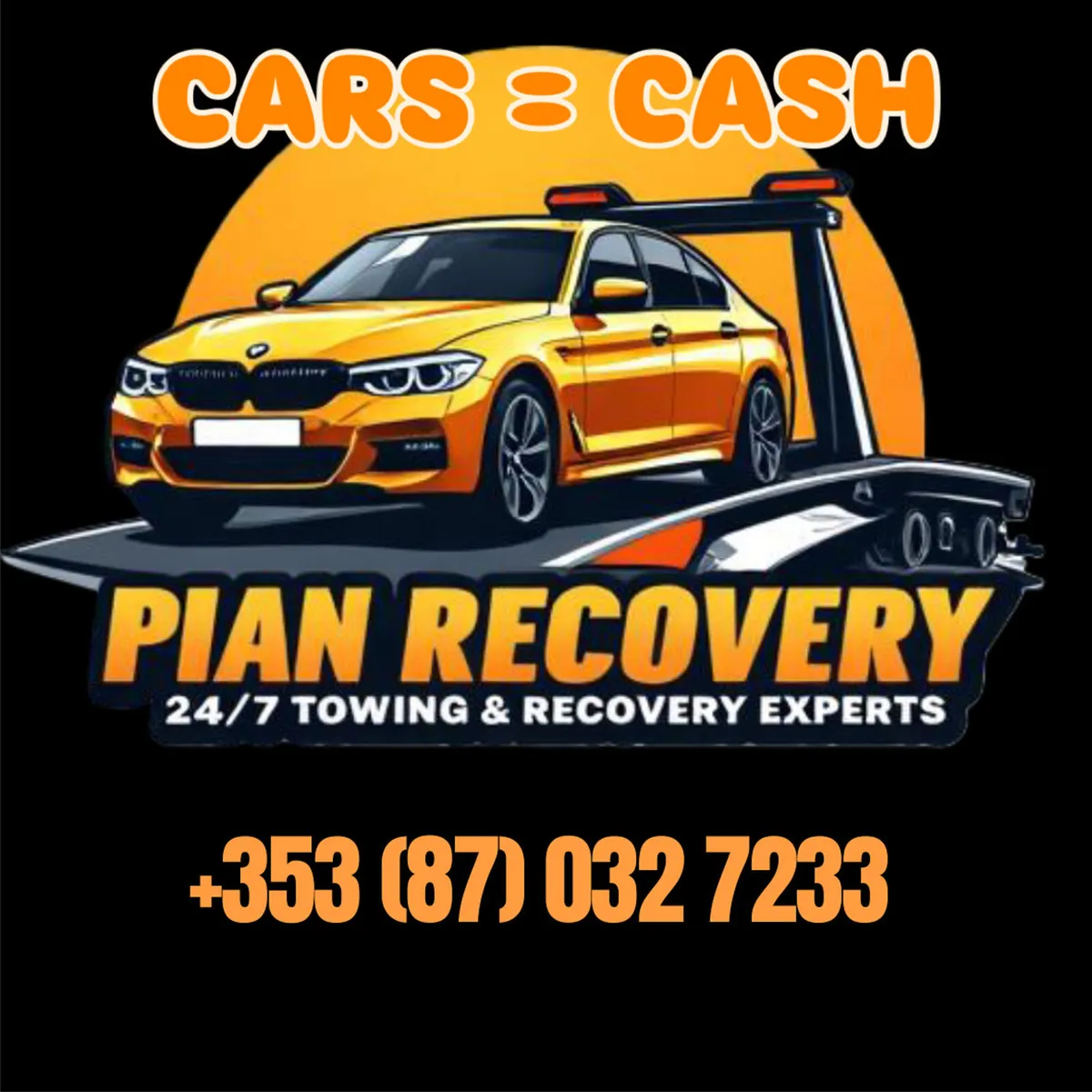 Recovery Tow Booster Wheel change CAR FOR CASH - Image 2