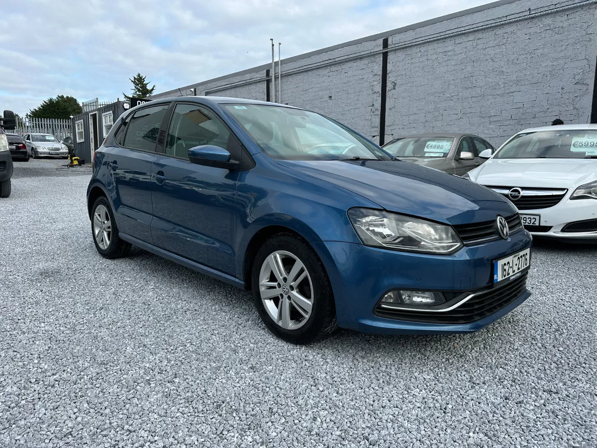 2016 (162) Volkswagen Polo 1.4 TDI 75BHP Match 5DR - Image 1