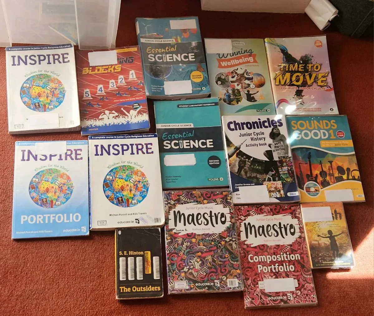 Secondary school books 1st-3rd year - Image 1
