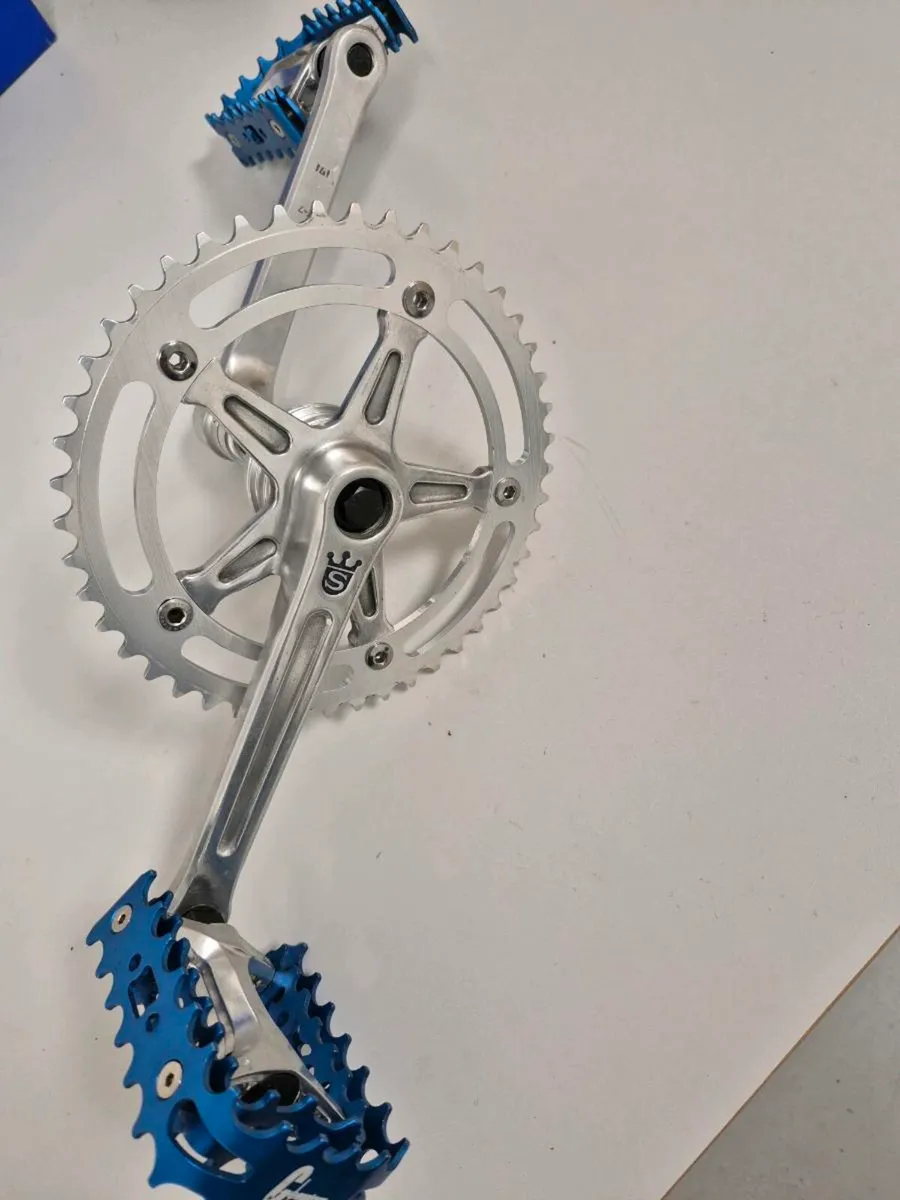 Old school BMX crankset - Image 1