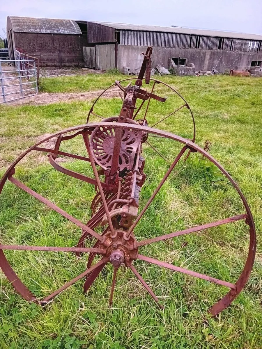 Antique Hay Rake - Image 2