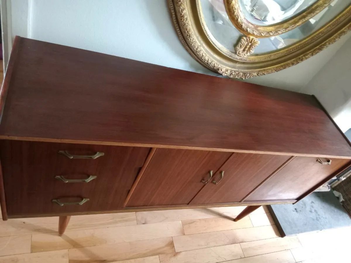 mid century teak  sideboard - Image 4