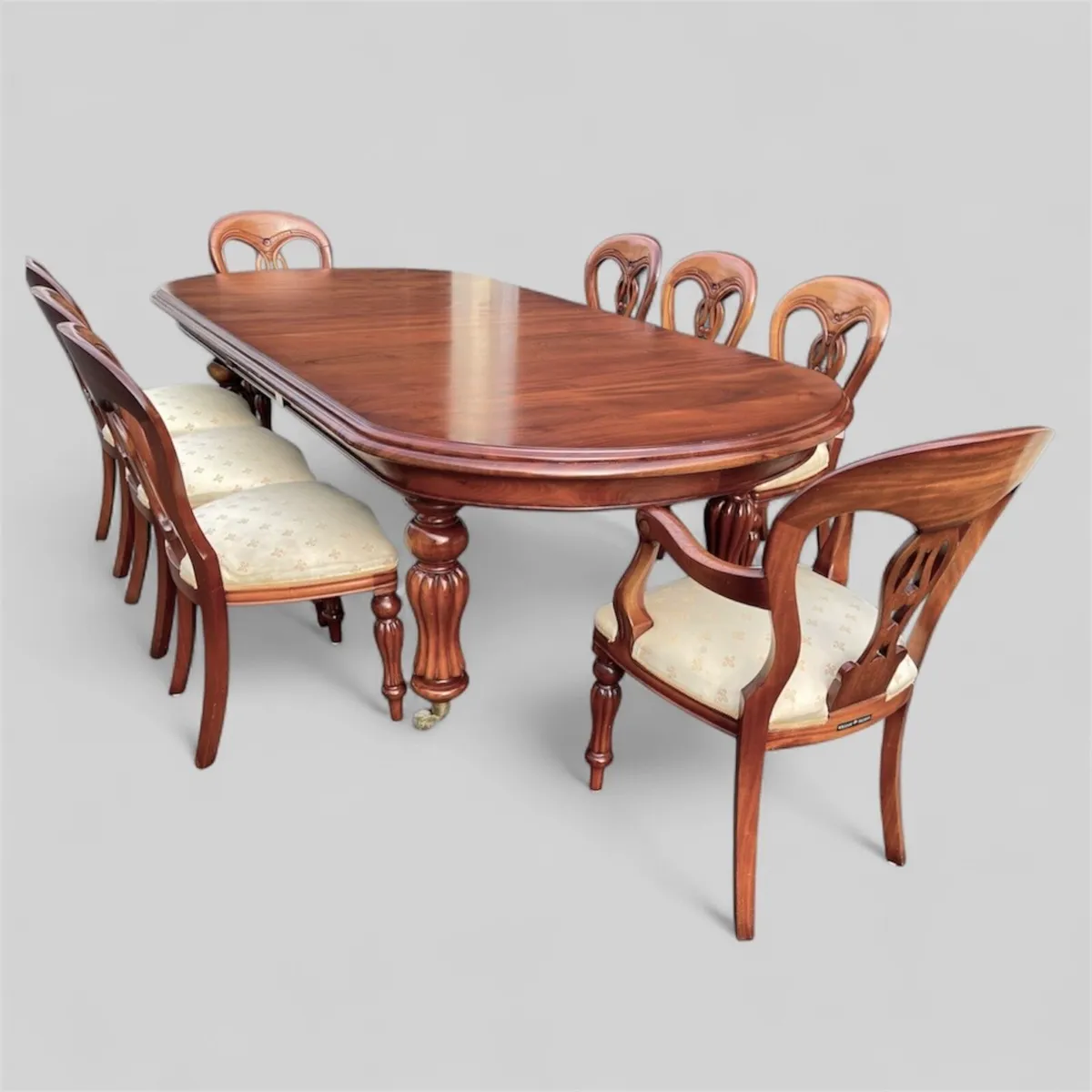 Mahogany Dining boardroom suite - Image 1