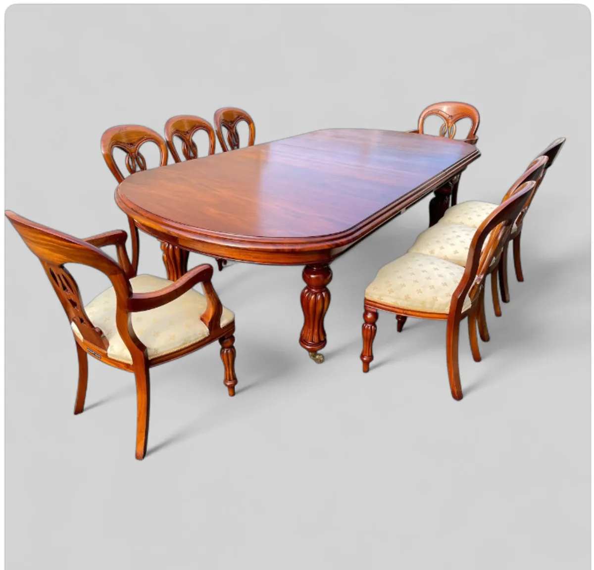 Mahogany Dining boardroom suite - Image 2