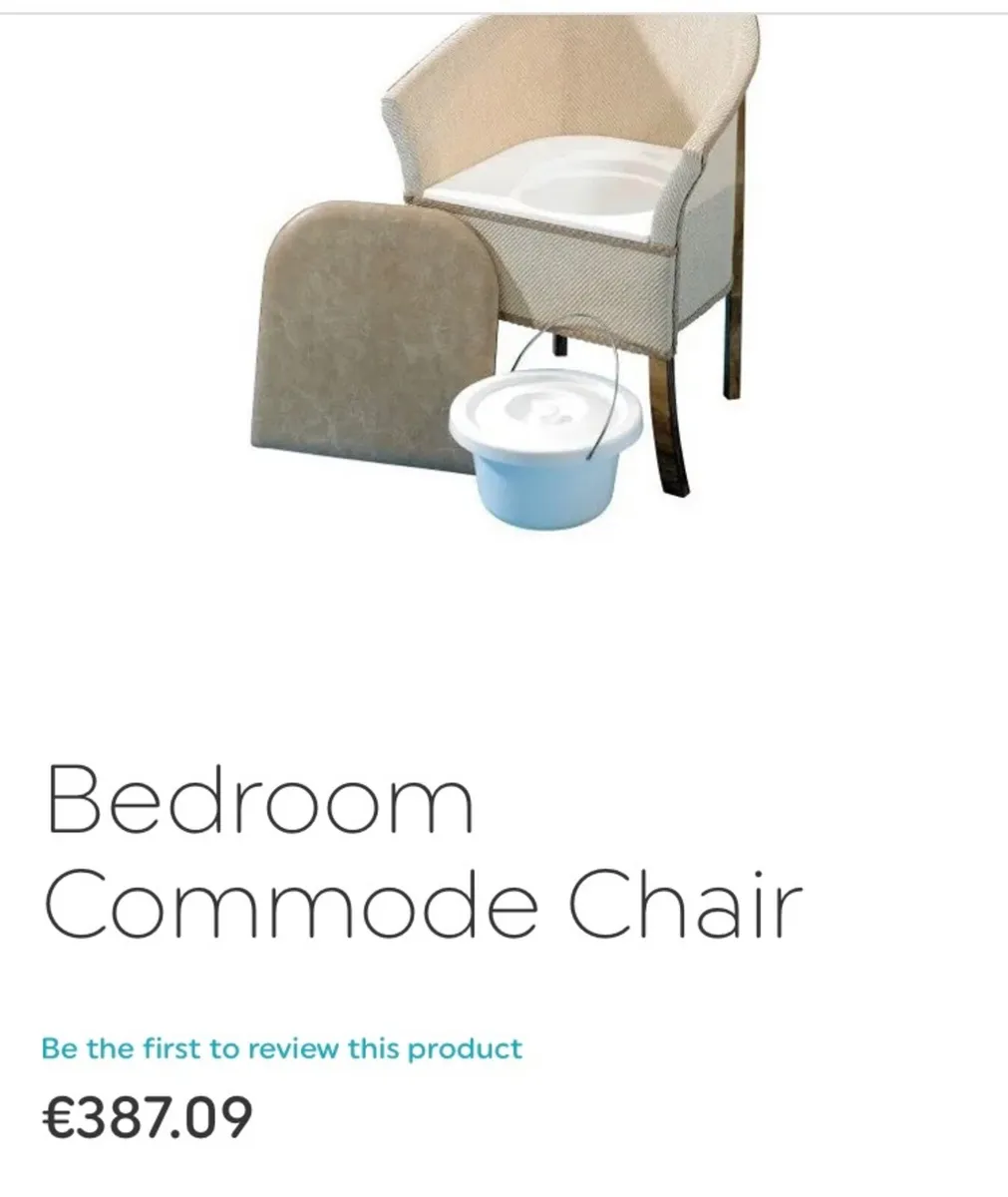 Commode Chair - Never Used - Image 1