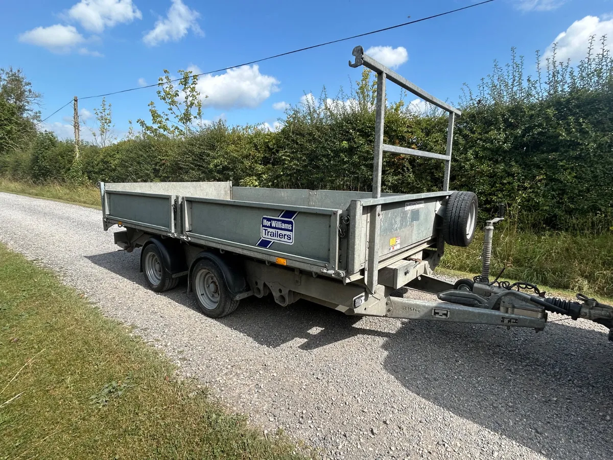 Ifor Williams 12ft Tipping Trailer - Image 2