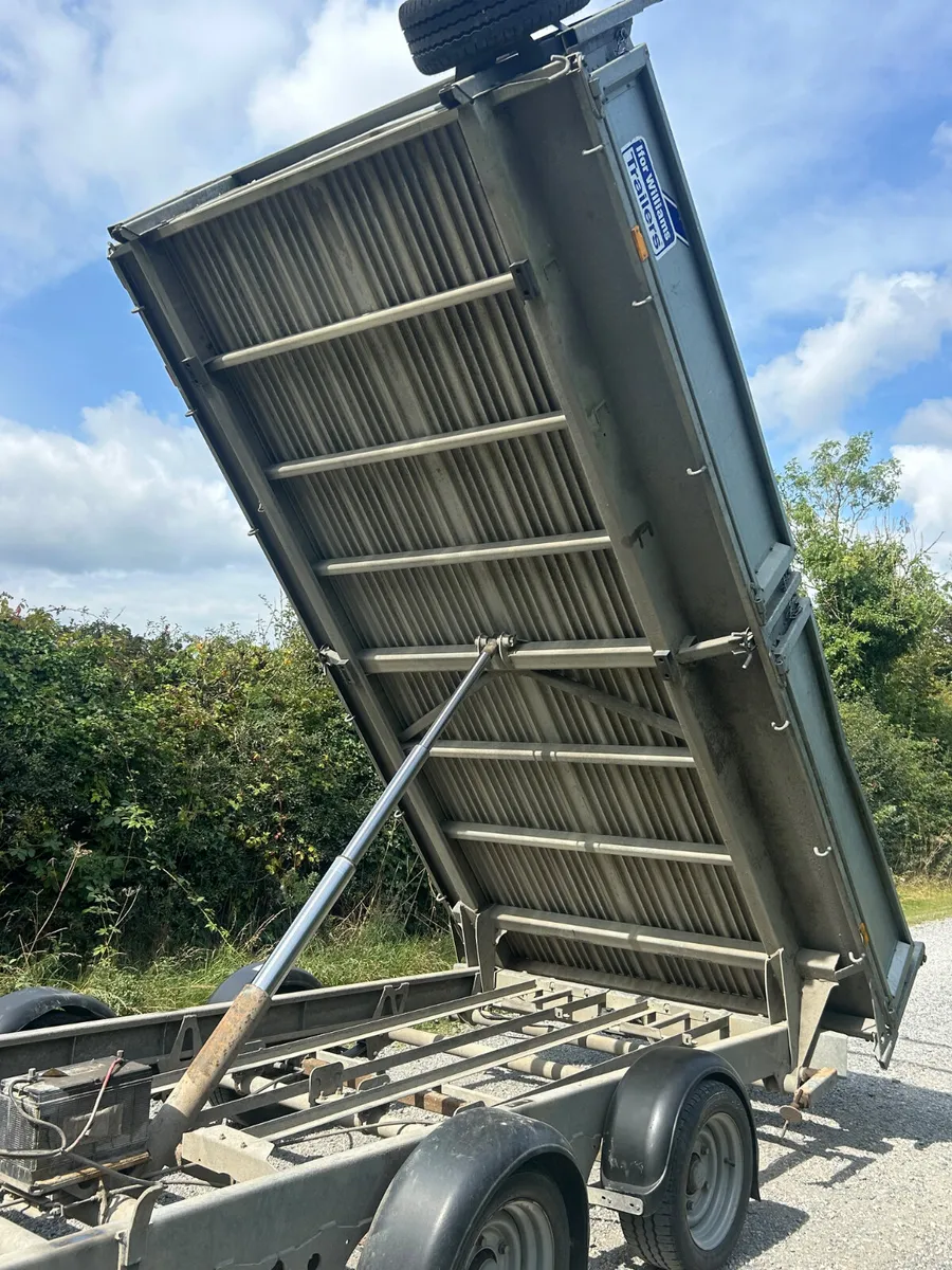 Ifor Williams 12ft Tipping Trailer - Image 1