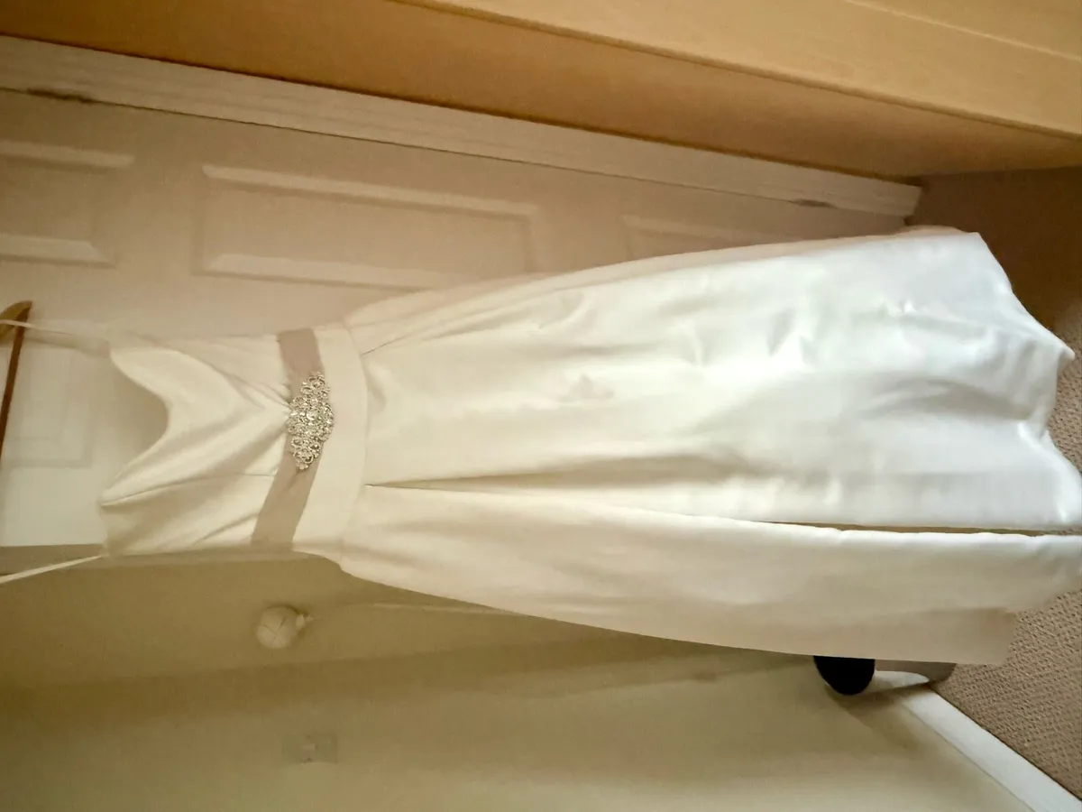 Wedding Dress and Veil - Image 1