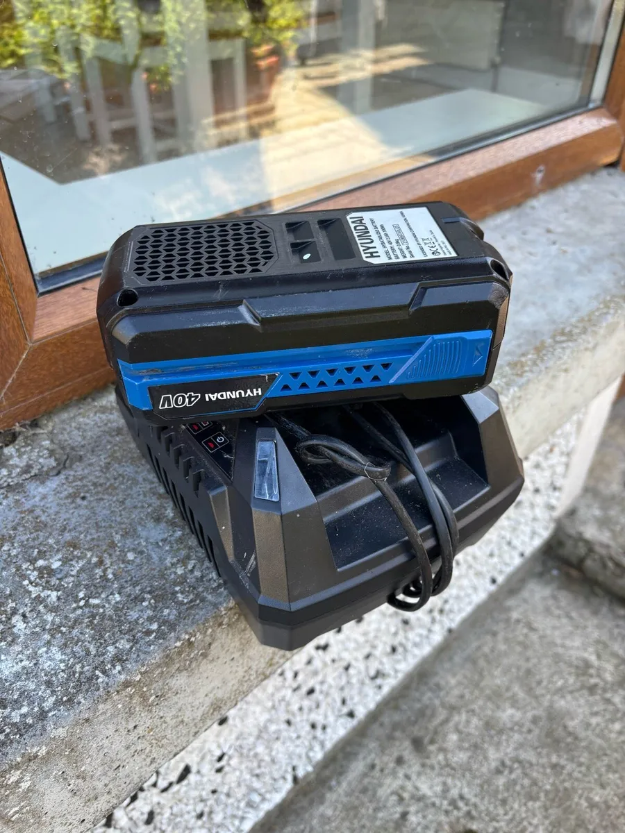 Hyundai Cordless Battery Strimmer - Image 3