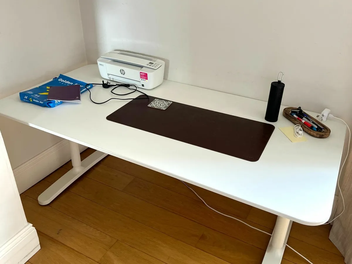 IKEA BEKANT Office Desk – 160×80 cm (White)
