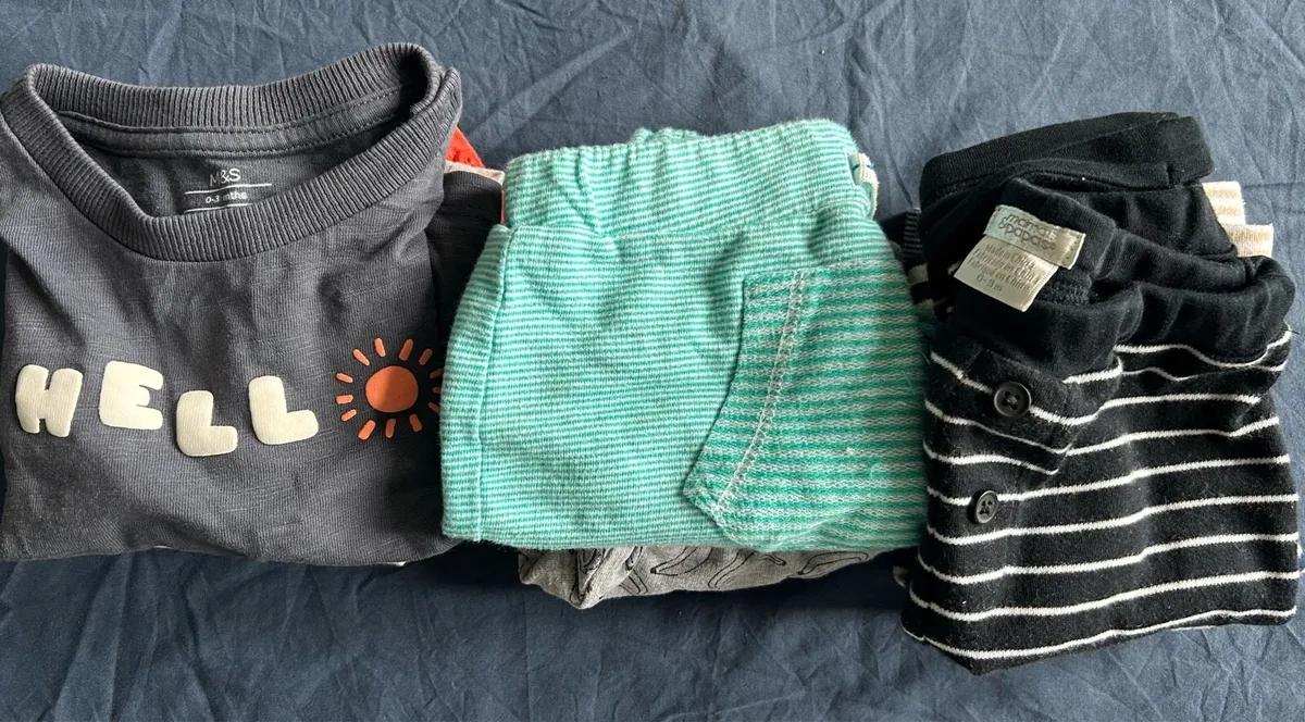 baby boy bundle of clothes - Image 4