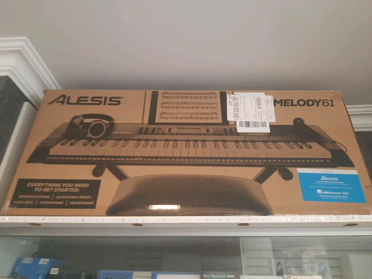 ALESIS MELODY 61 KEYBOARD PIANO - Image 2