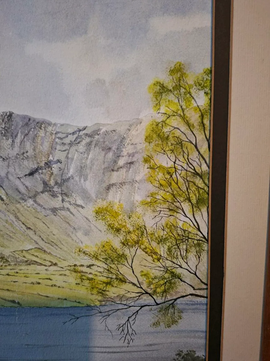 Lovely large Watercolour Painting by Marian Lynch - Image 2