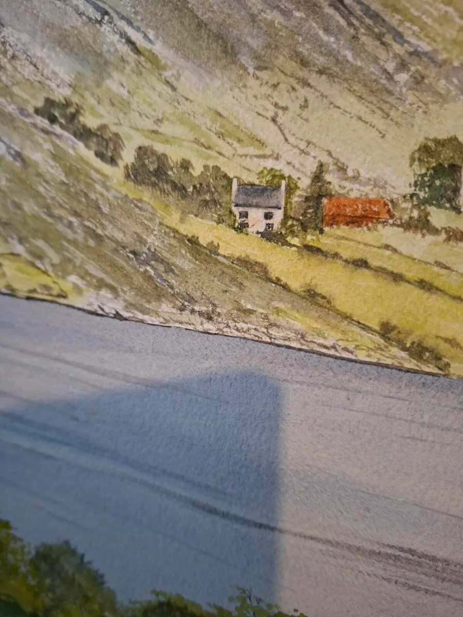 Lovely large Watercolour Painting by Marian Lynch - Image 3