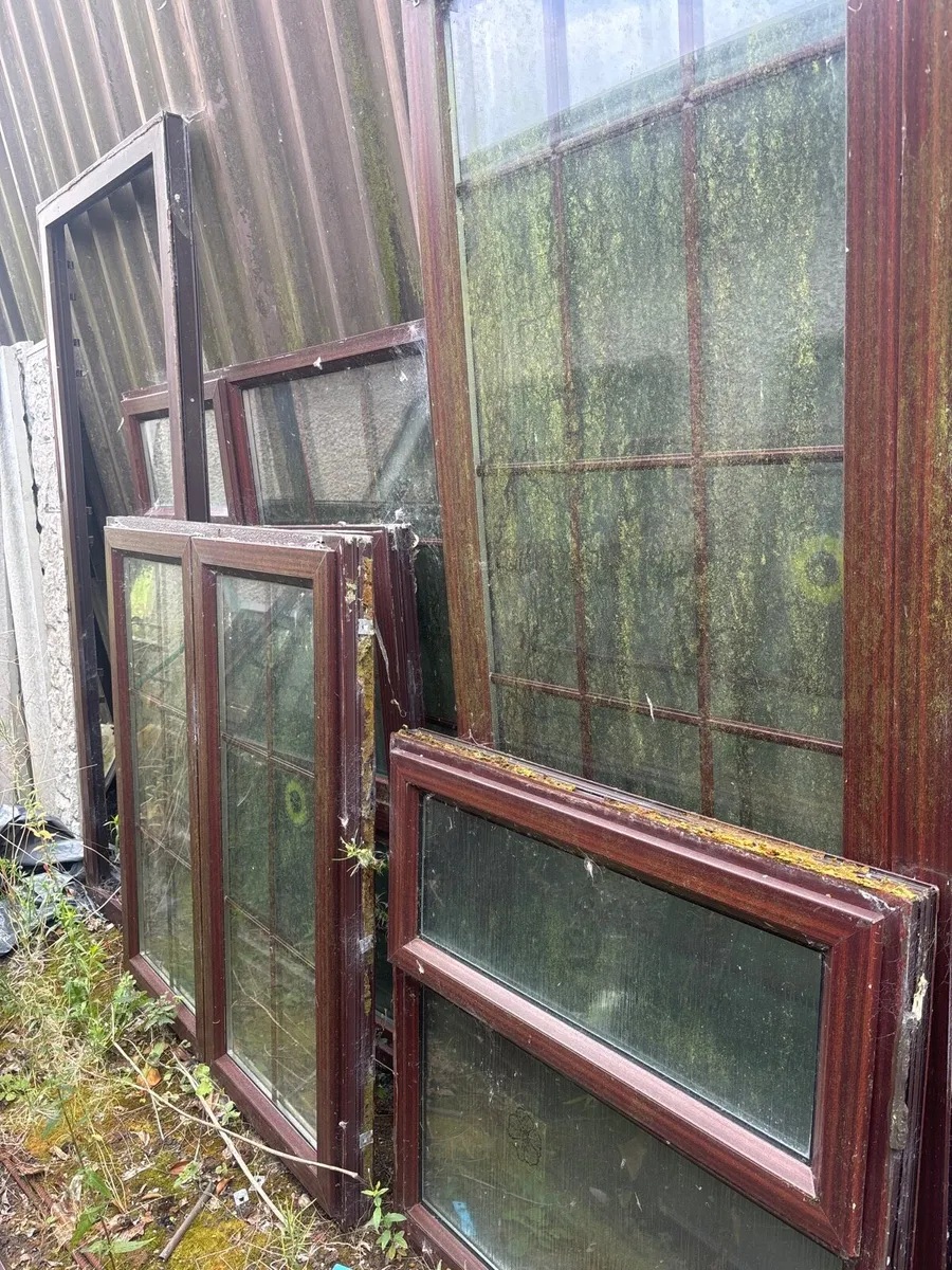 Brown PVC windows - Image 1