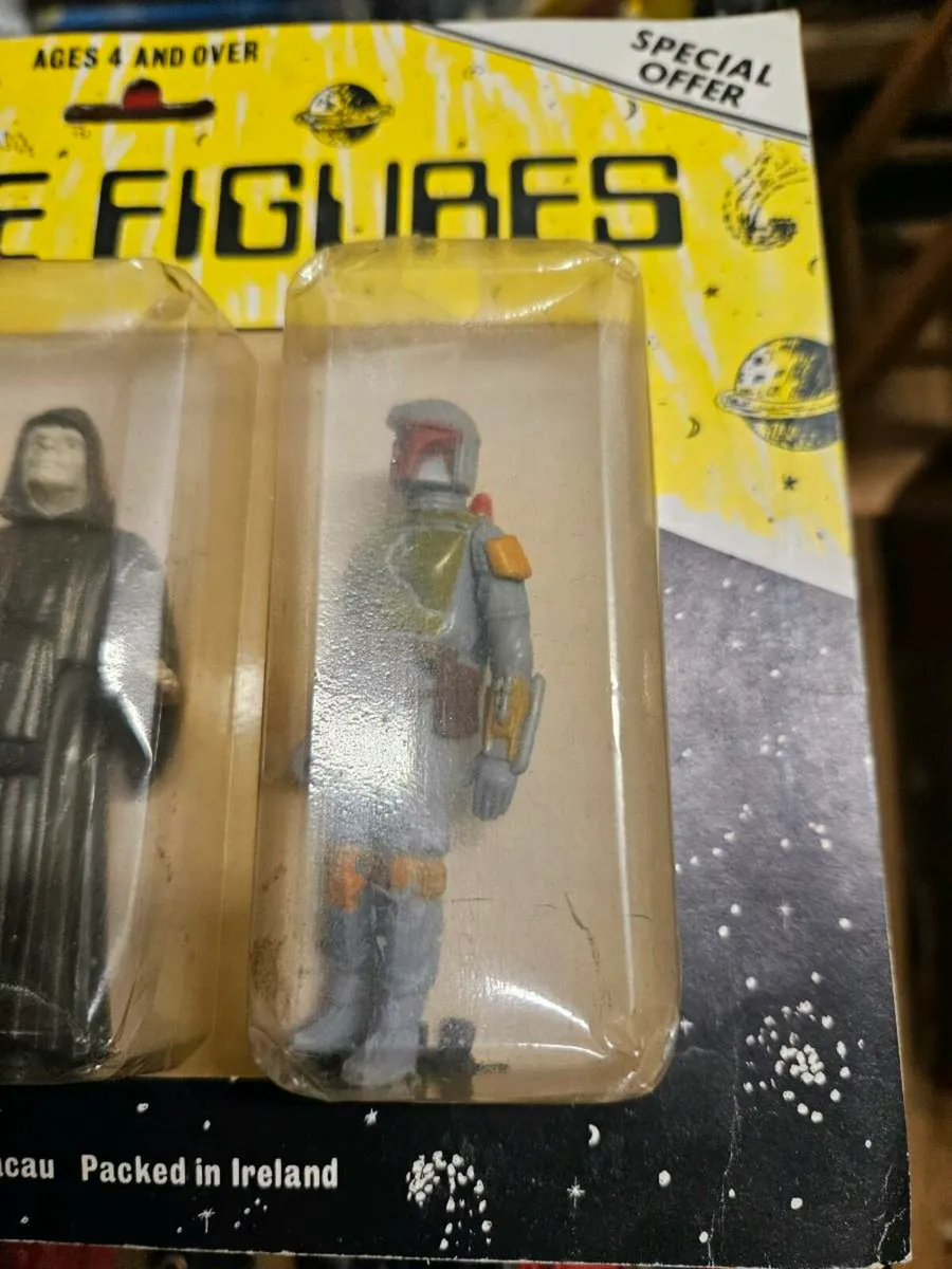 Vintage Rare Star Wars Irish 3 Pack Boba Fett - Image 4