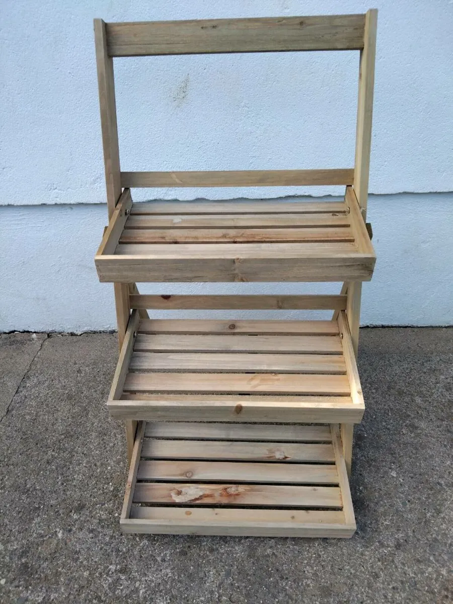 Wooden Step Planter - Image 2