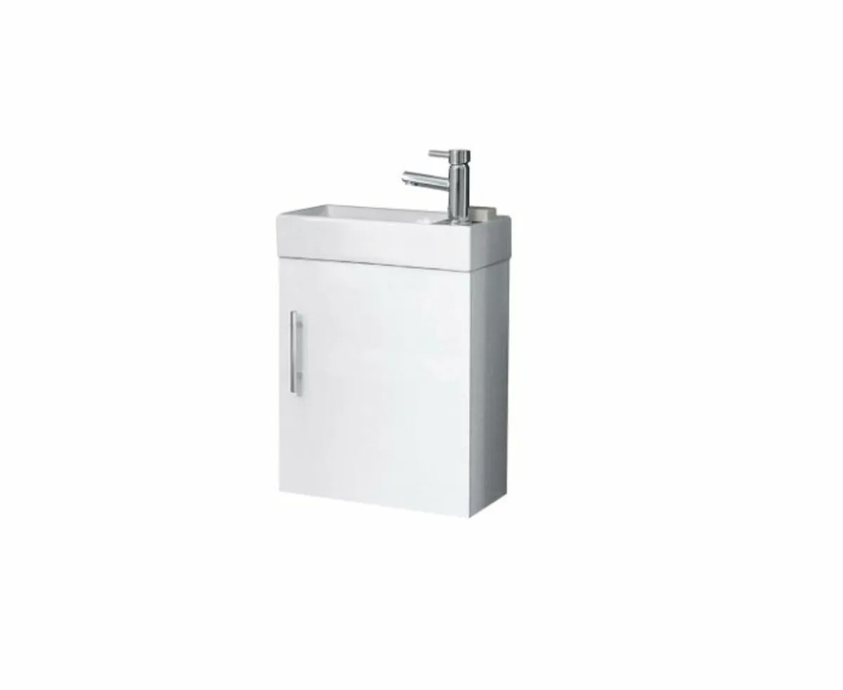 Premium Quality Cloakroom Vanity Unit & Basin - Image 2