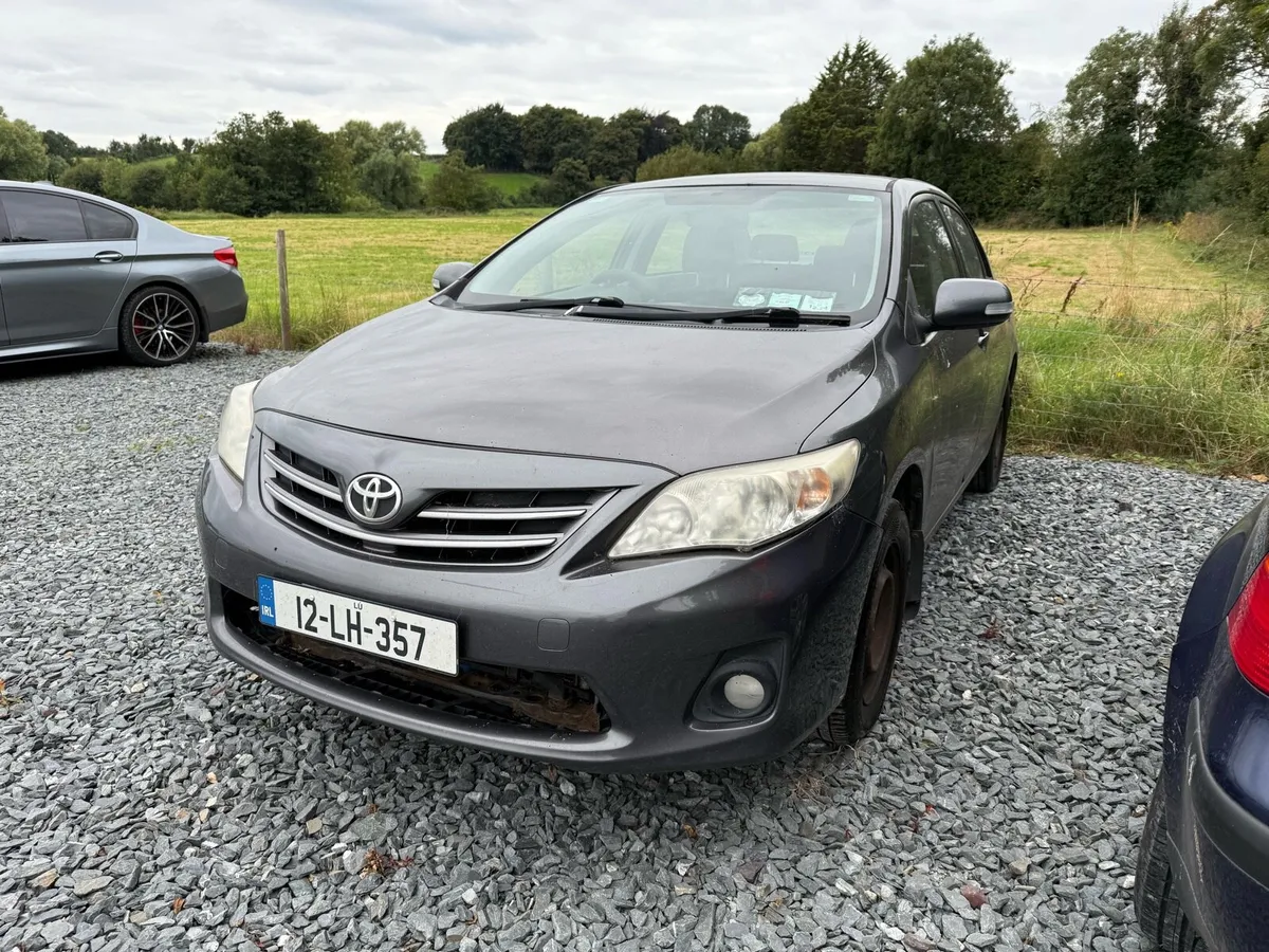 2012 Toyota Corolla 1.4 d4d parts or complete - Image 1