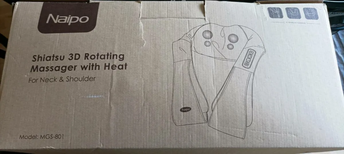 Naipo 3D Heated Neck and Shoulder Massager